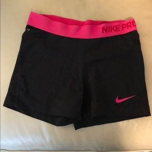 Nike pro shorts